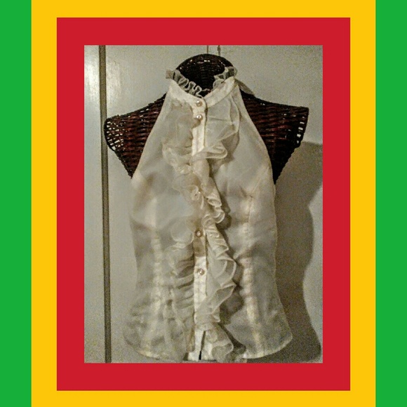 Dusk Tops - CREAMY VANILLA RUFFLES